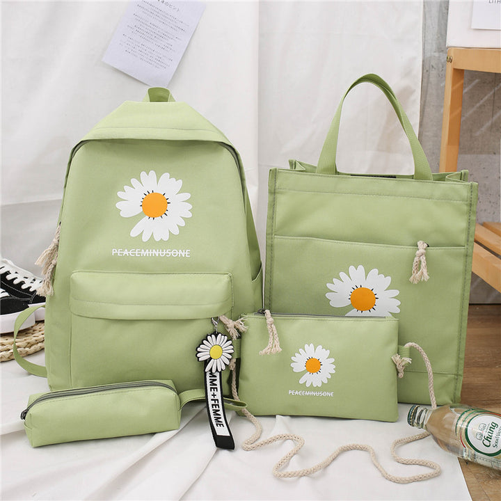 Florales Druck Rucksack Set Karnz