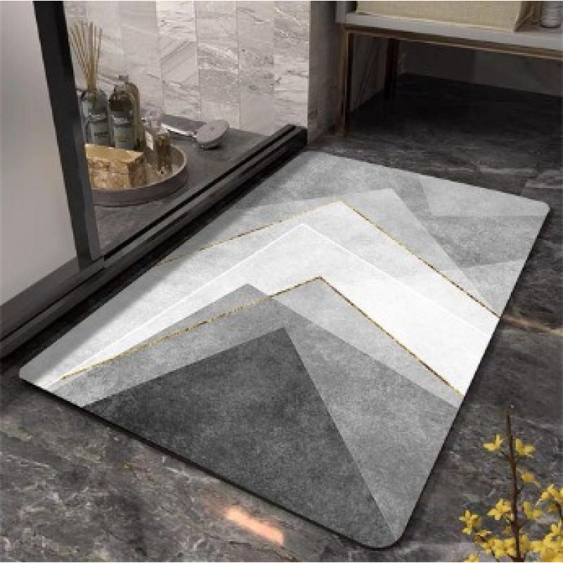 Abstraktes Geometrisches Design Badetuch