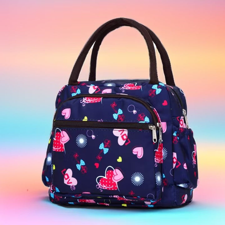 Isolierte katzenmotivierte Lunch-Tasche Karnz