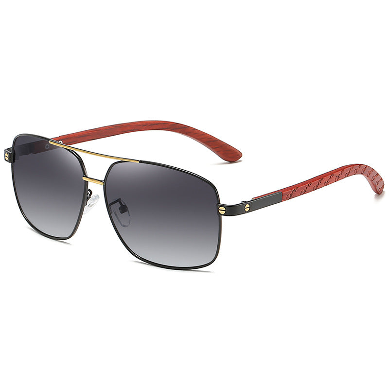 Damen stilvolle quadratische Sonnenbrille mit komfortablem Nasenpolster Karnz