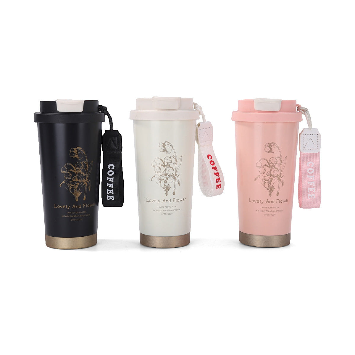 Damen eleganter und isolierter To-Go Trinkbecher Karnz