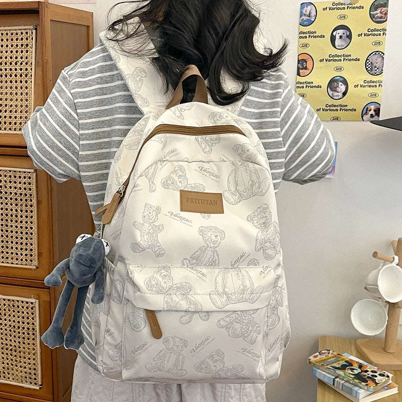 Fun Illustrierter Charakter Rucksack Karnz