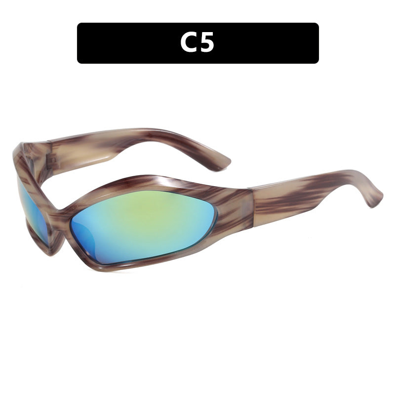 Damen Sportsonnenbrille mit ergonomischem Design und schützendem UV-Filter Karnz