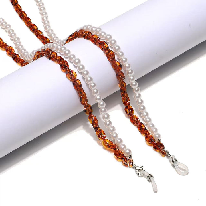 Beaded Eyewear Chain with Accents Karnz
