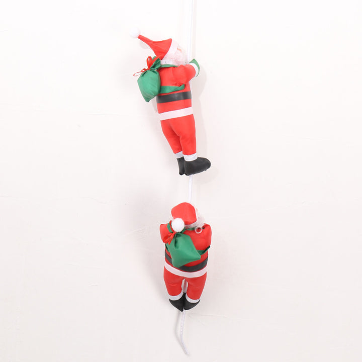 Verspielte Weihnachtsmann Dekorationsfigur Karnz