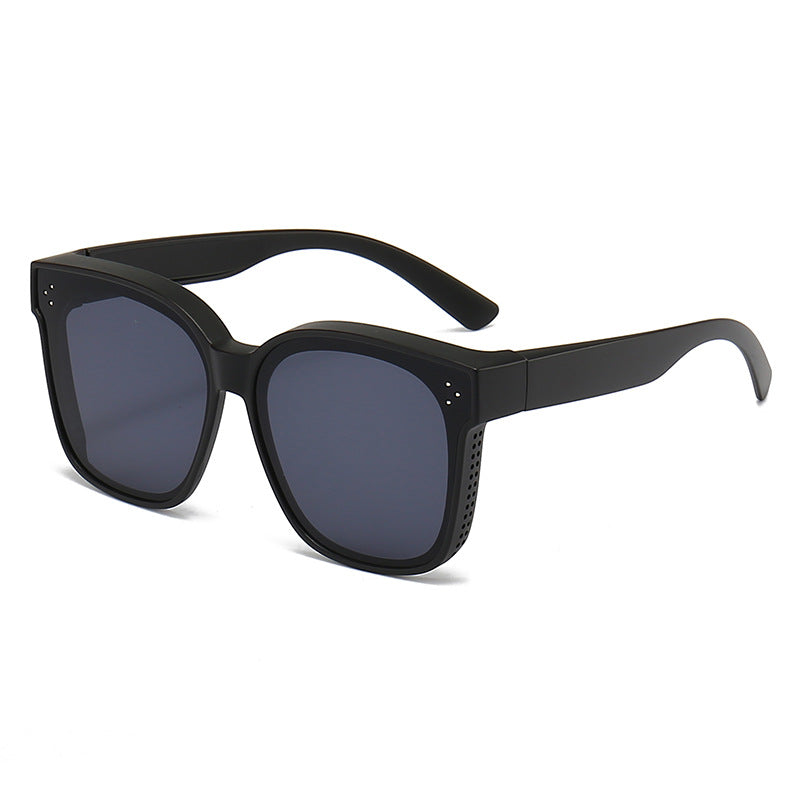 Damen modische quadratische Sonnenbrille mit innovativem Lüftungssystem Karnz