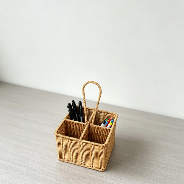 Multi-Fach Woven Storage Caddy Karnz
