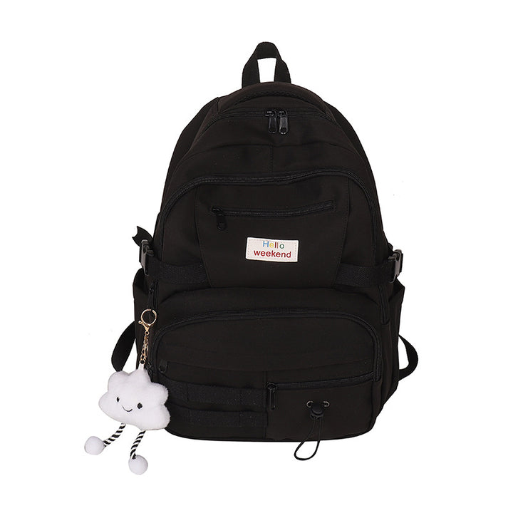 Verspielter Mehrfachtaschen-Rucksack Karnz