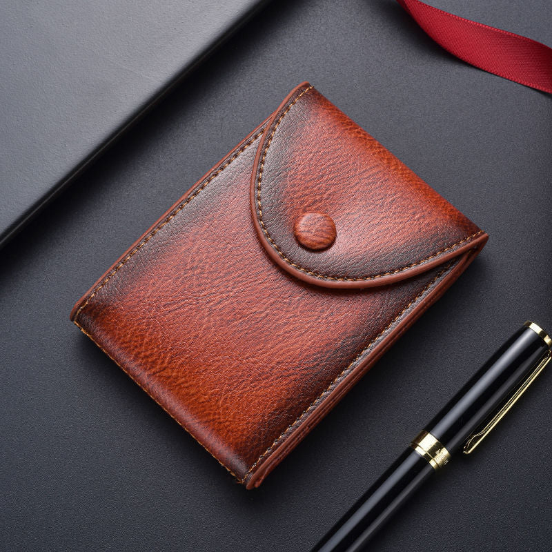 Premium Leder Visitenkartenhalter Karnz