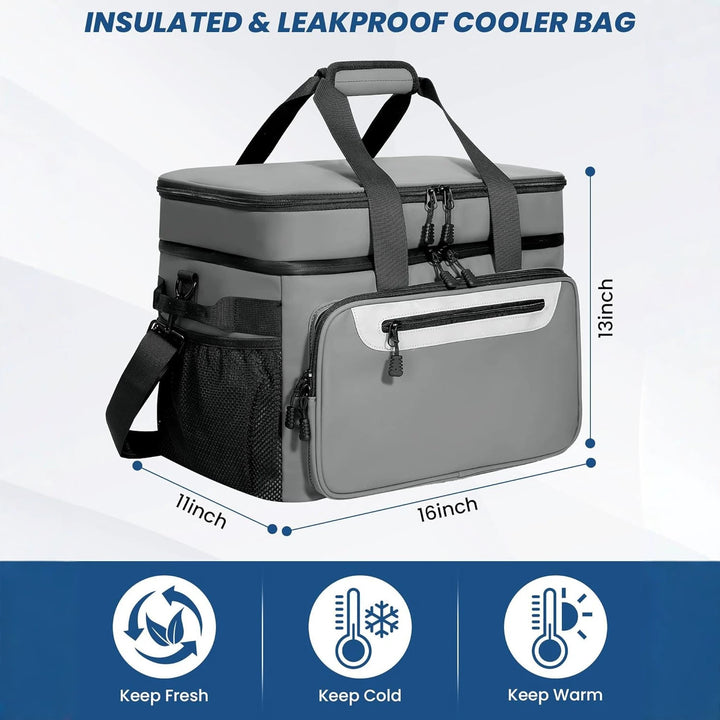 Damen multifunktionale Kühltasche mit Organizer Karnz