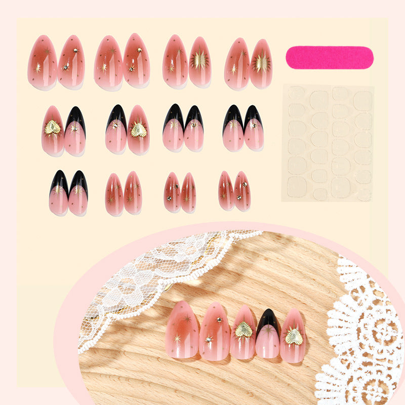 Luxus-Themen Press-On-Nagelset Karnz