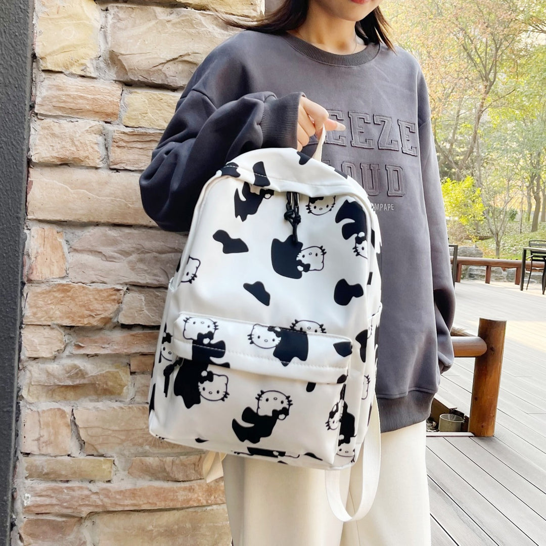 Cartoon-Charakter Druck Rucksack Karnz