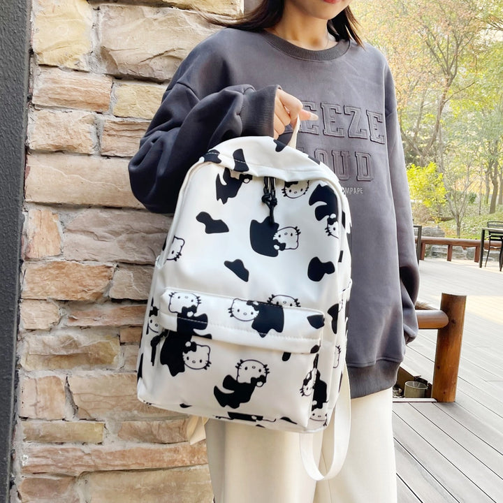 Cartoon-Charakter Druck Rucksack Karnz