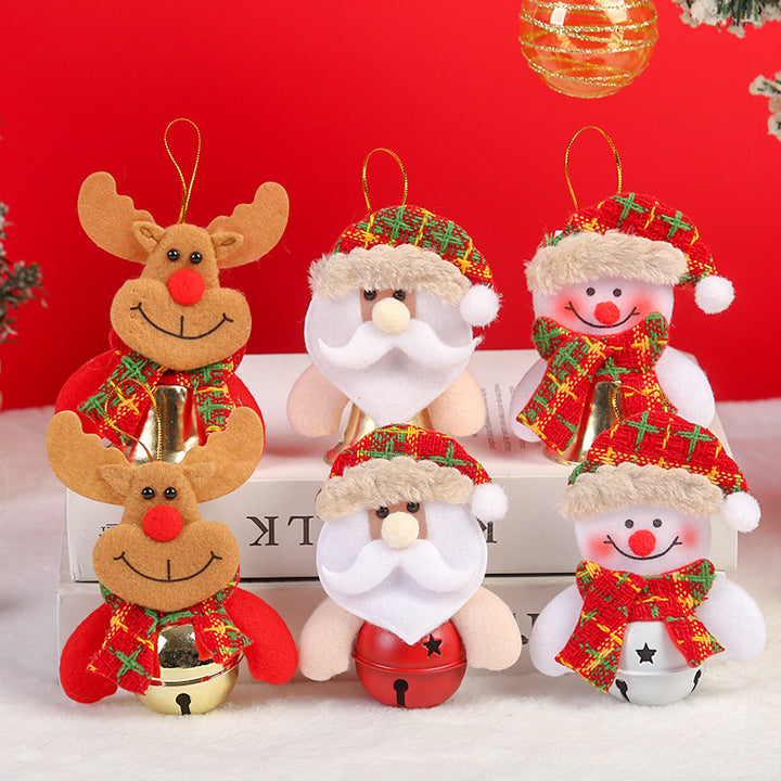 Niedliche Weihnachtsmann-Dekorationsfigur Karnz