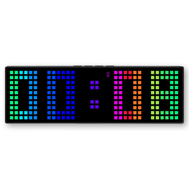 Digitaler LED-Wecker mit Farbwechsel Karnz