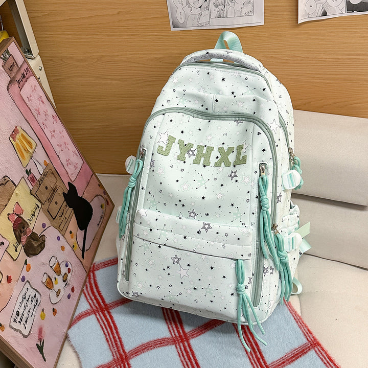 Stylischer Sternenbedruckter Rucksack Karnz 1791205378