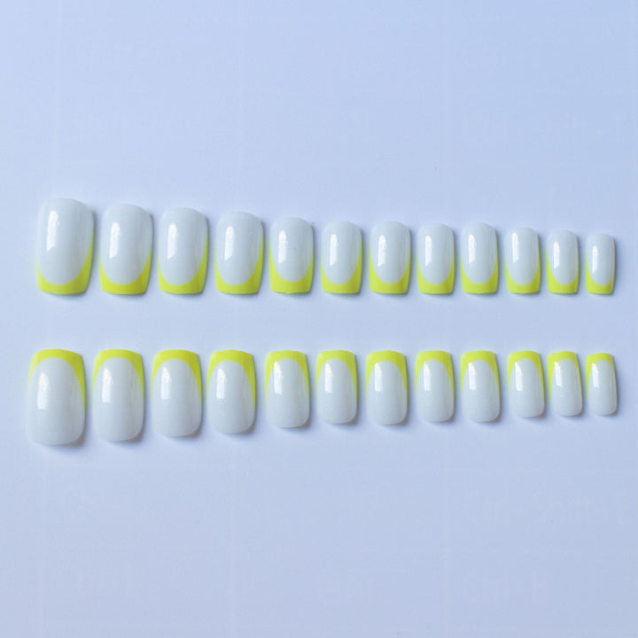 Künstlerisches Nageldesign-Kit mit Neonspitzen