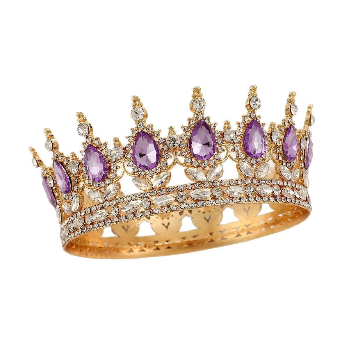Damen Glamouröse Krone Karnz