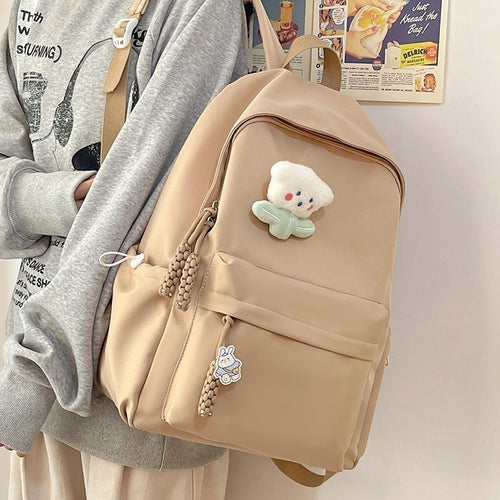 Modischer Textur-Rucksack Karnz