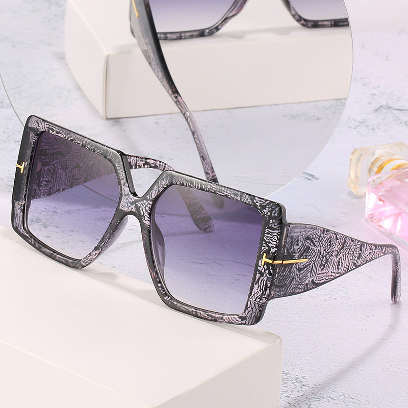 Einzigartige Oversized Geometrische Sonnenbrille Karnz