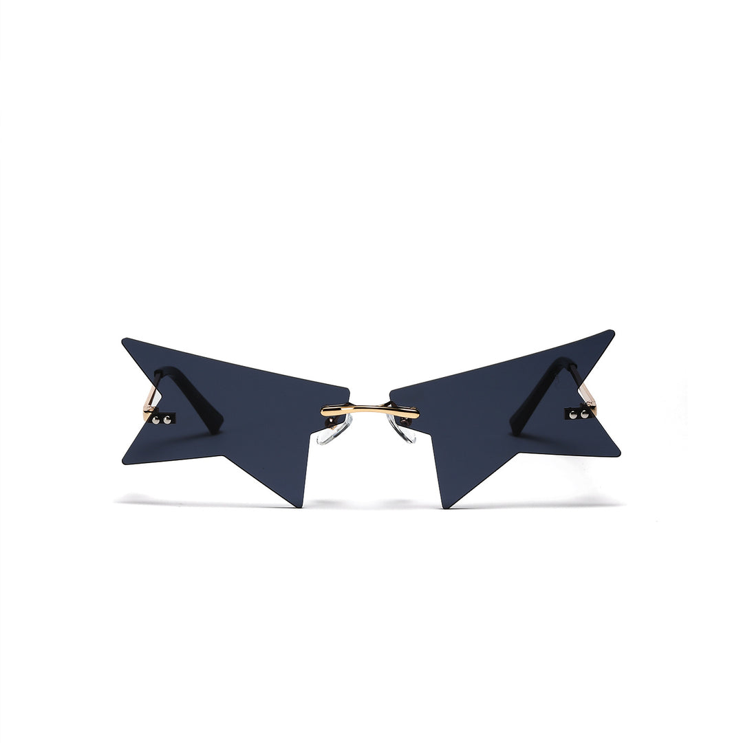 Damen Sonnenbrille im außergewöhnlichen Sternen-Design Karnz