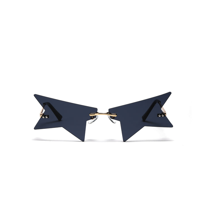Damen Sonnenbrille im außergewöhnlichen Sternen-Design Karnz