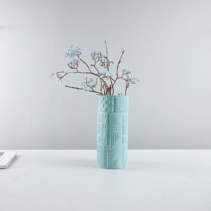 Strukturierte Keramische Dekorative Vase