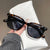 Damen modische Sonnenbrille im eleganten Design mit robustem Rahmen Karnz