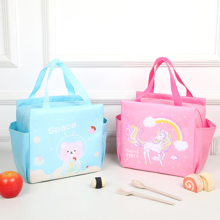 Süßer Fuchs Design Isolierte Mittagessen Tasche