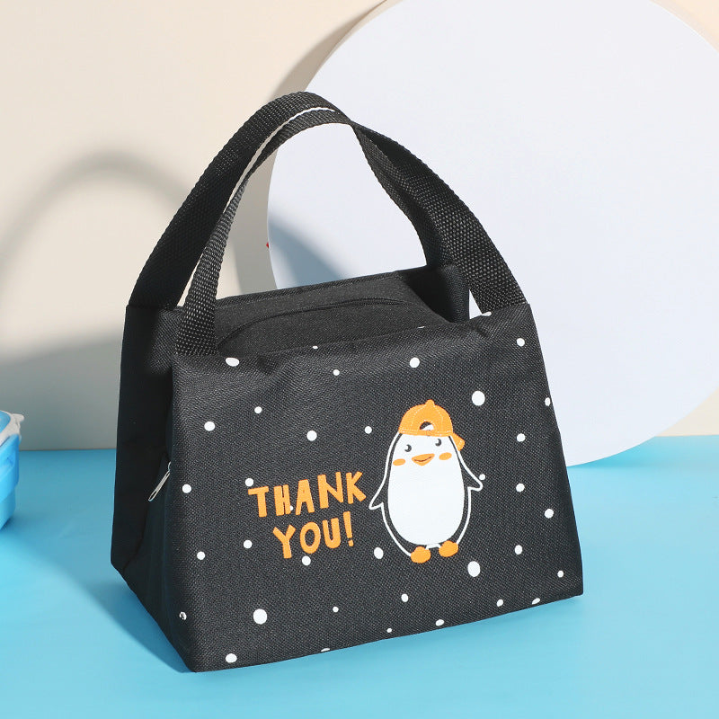 Niedlicher tierisches Motiv isolierter Lunchbag
