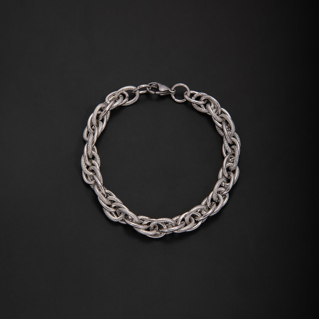 Stylische Chunky-Link-Chain-Armband Karnz