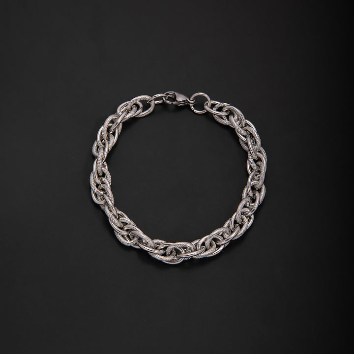 Stylische Chunky-Link-Chain-Armband Karnz