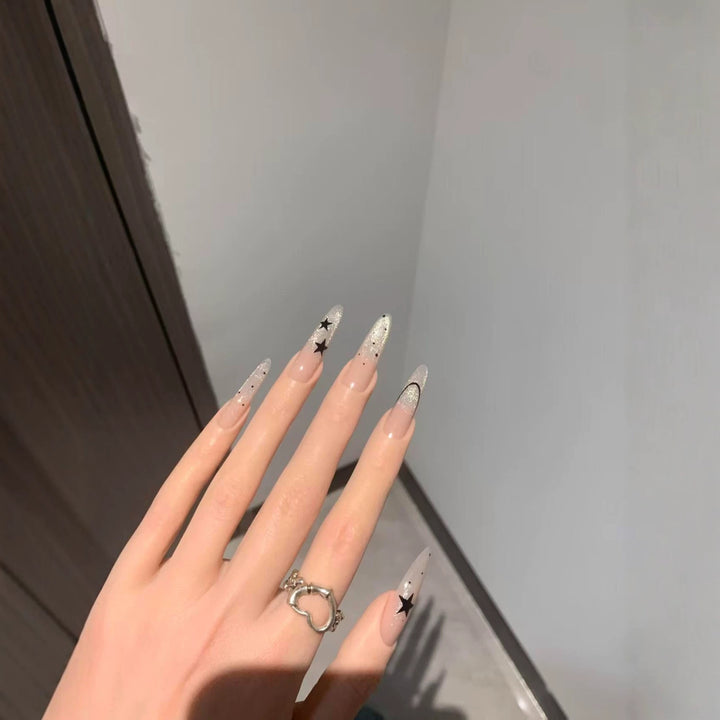 Glamouröse Stiletto Press-On Nagelset