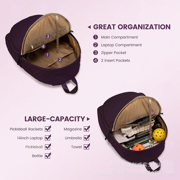 Premium Tennisracket-Rucksack Karnz