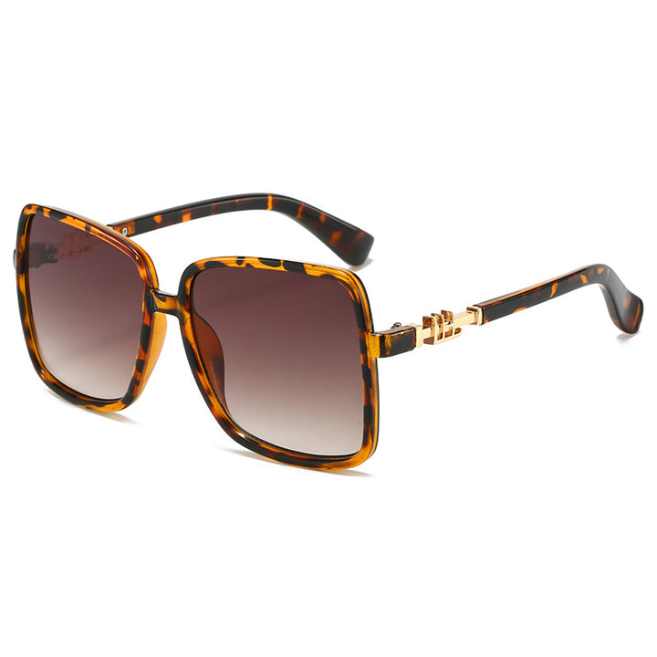 Damen Modische Sonnenbrille mit einzigartigem Farbverlauf Karnz