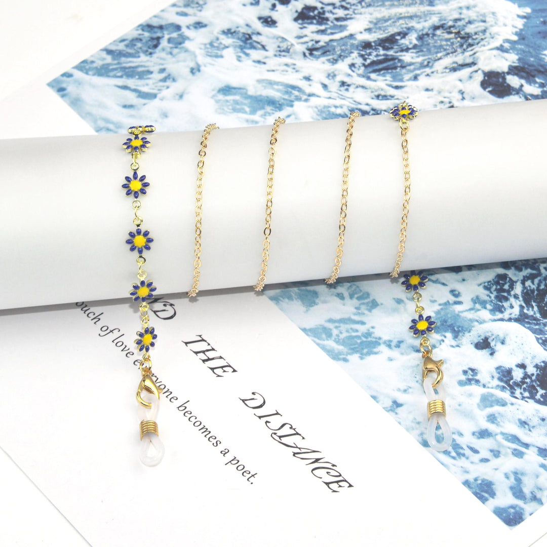 Floral Design Eyewear Chain Karnz