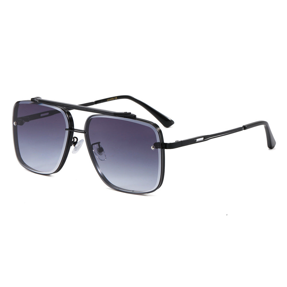 Damen elegante quadratische Designer-Sonnenbrille Karnz