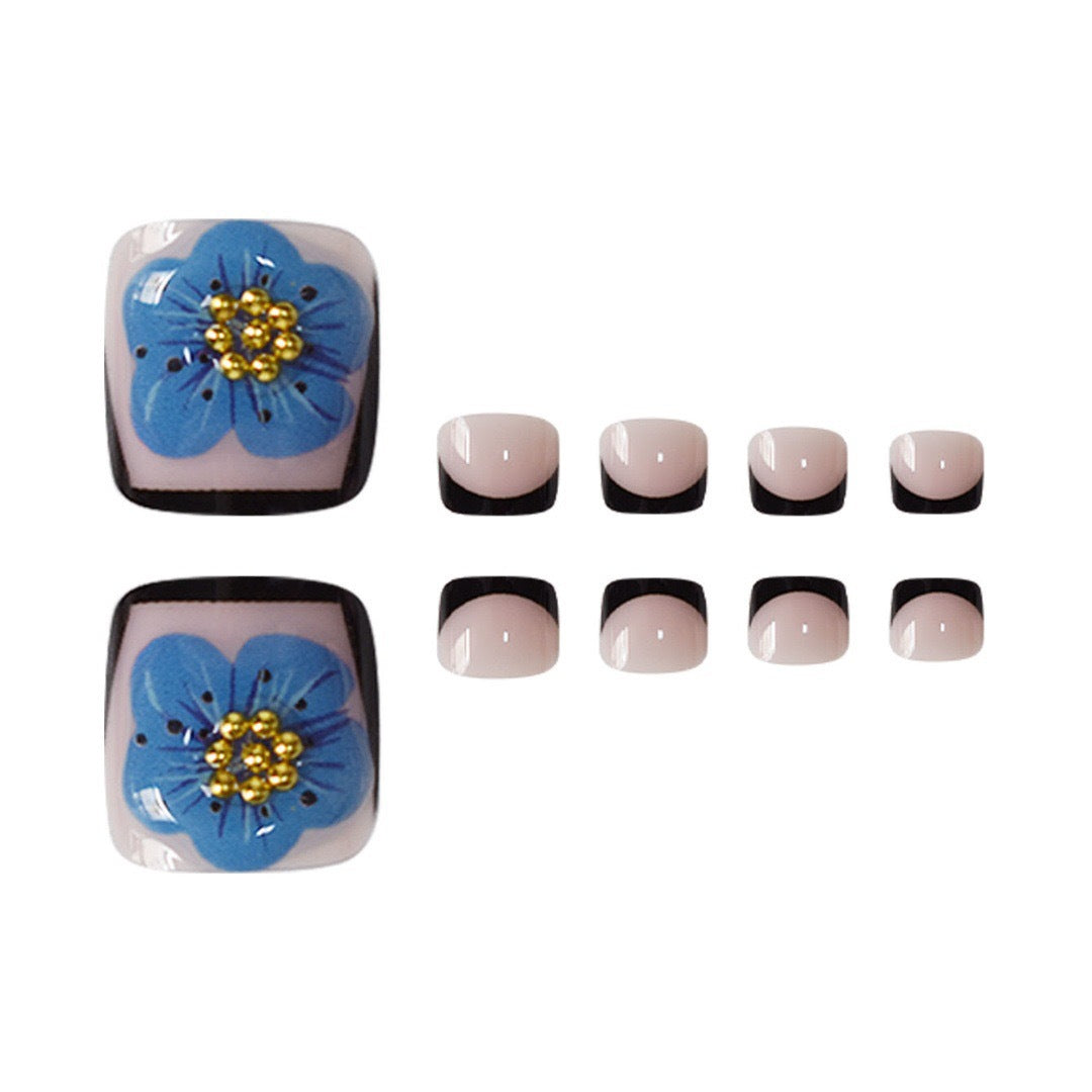 Elegante Dekorative Nagelspitzen Karnz