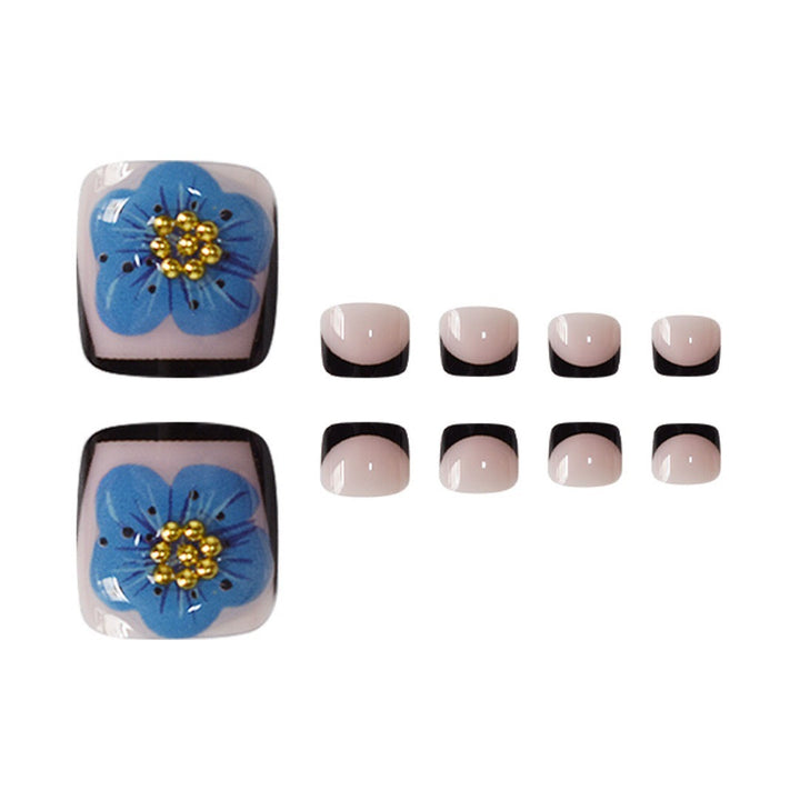 Elegante Dekorative Nagelspitzen Karnz