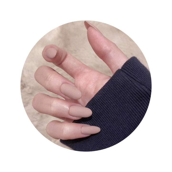 Luxuriöses Mattes Press-On Nagelset Karnz