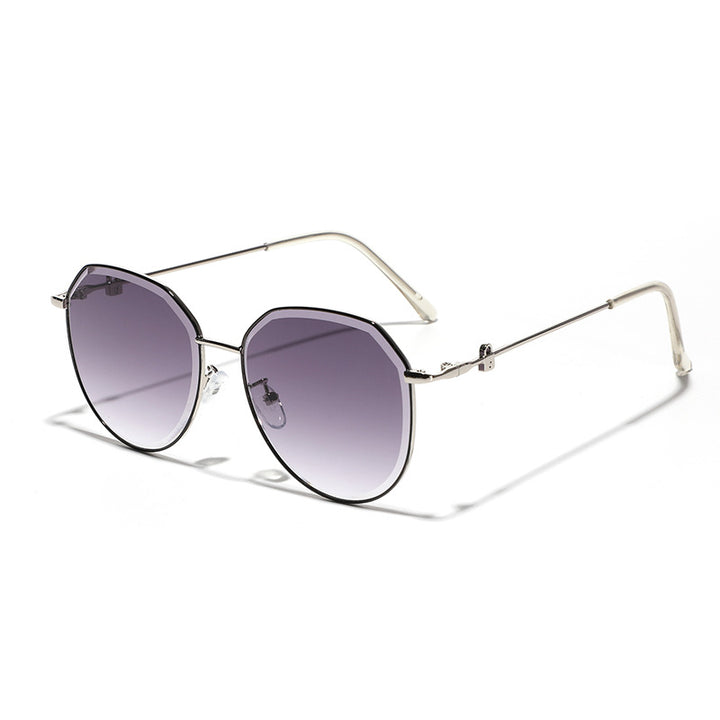 Damen geometrische Sonnenbrille im eleganten Design Karnz