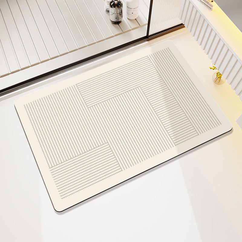 Abstrakte Moderne Badmatte Karnz