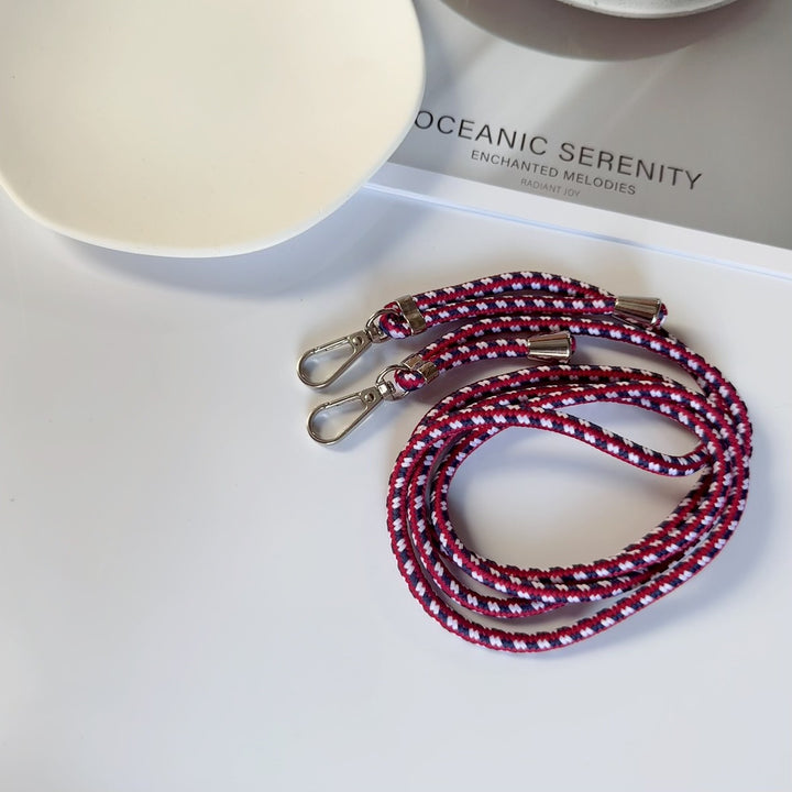 Verstellbare Lanyard mit doppelten Clips Karnz