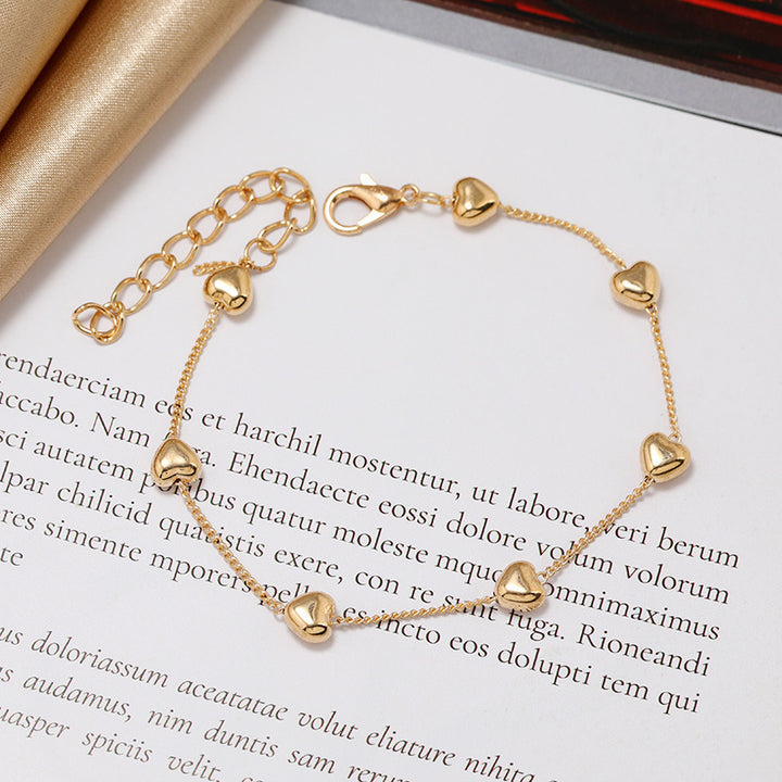 Herz Charm Armband Karnz