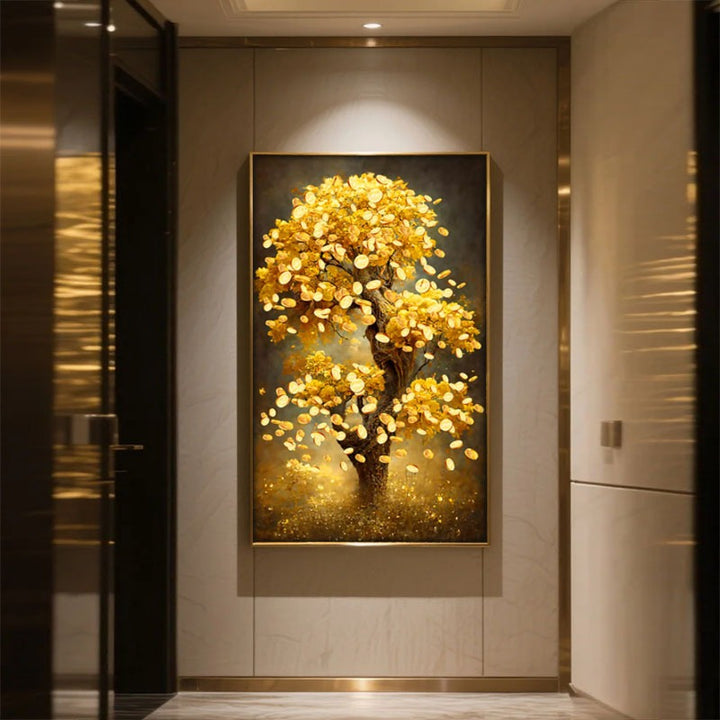 Elegante Wandkunst Leinwanddruck
