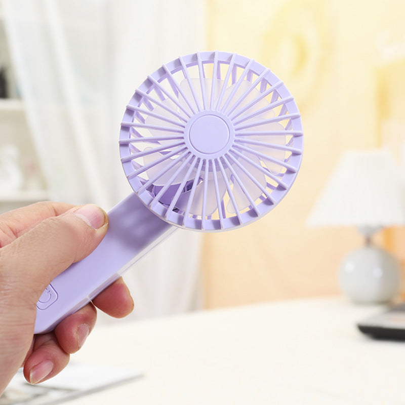 Damen Tragbarer Handventilator mit wiederaufladbarem Akku und mehrfacher Geschwindigkeitsregelung Karnz