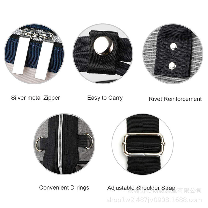Vielseitige Babypflege-Organizer-Tasche Karnz