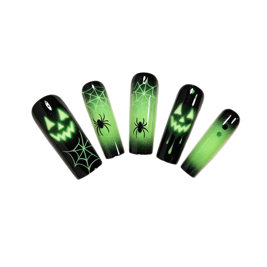 Halloween Themen Glow-in-the-Dark Nagelkunst Set Karnz
