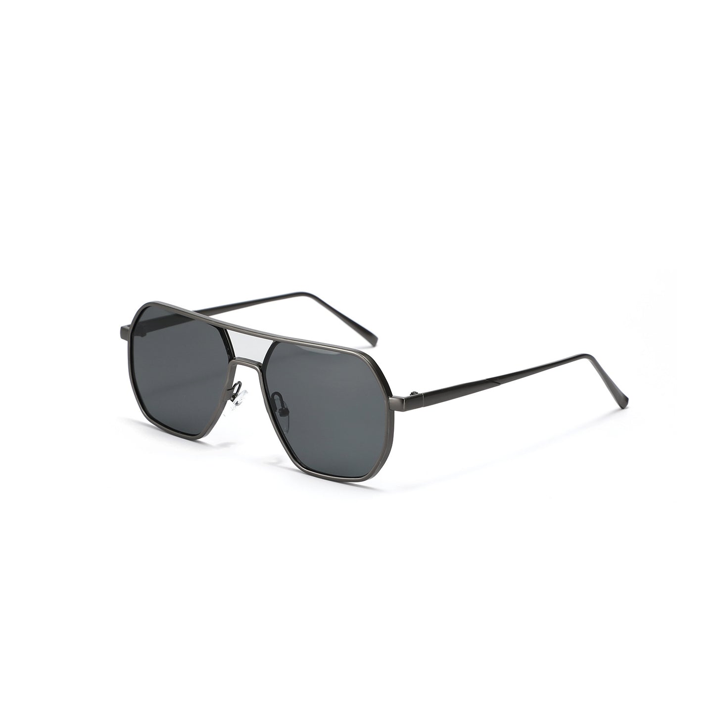 Damen modische Sonnenbrille mit elegantem polygonalen Rahmen Karnz