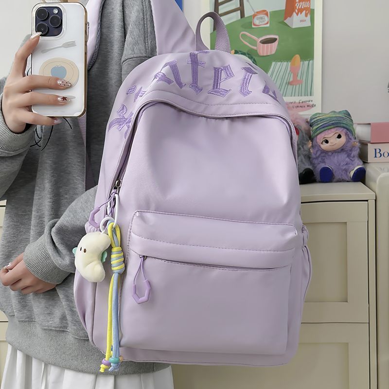 Modischer Rucksack mit Abnehmbaren Charms Karnz